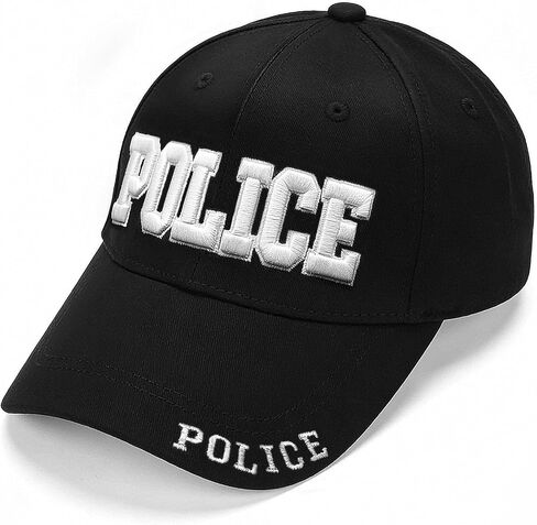 Security Hat Security Guard Hats Cap Embroidery Adjustable Size Baseball Caps Police FBI SWAT Cosplay Accessory in Saudi Arabia
