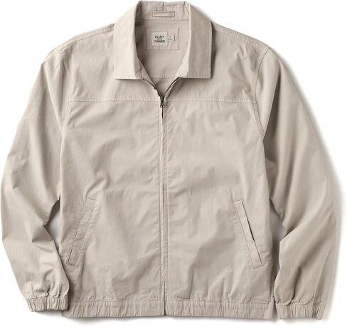 Huckberry Flint and Tinder Poplin Sportsman Jacket, Mens Lightweight Cotton Jacket in Kuwait
