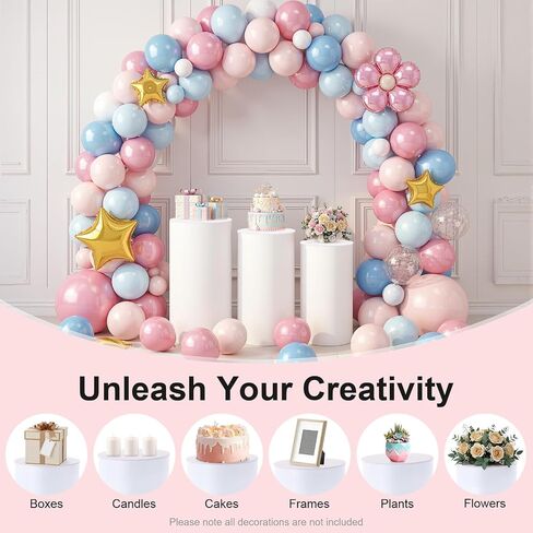 3 Pcs Round Cylinder Pedestal Stand, White Cylinder Pedestal Stands Dessert Cake Table Display Pillars Metal Cylinder Pedestal Display Stand for Wedding Birthday Banquet Baby Shower Parties Decor (White) in Saudi Arabia