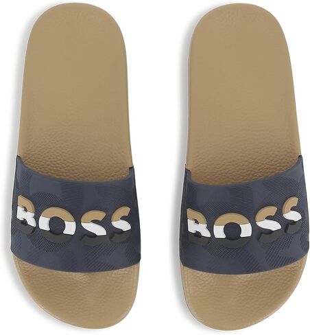 BOSS Boys' Boss Boys Aqua Slides in Saudi Arabia