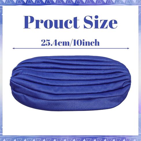 18 Pcs Stretchy Turban Caps for Women – Soft Twisted Headband Chemo Head Wraps, Cancer Headwear, Beanie Hair Covers for Sleeping, Yoga, Workout – Assorted Colors (9 Colors, 2 Each) in Saudi Arabia