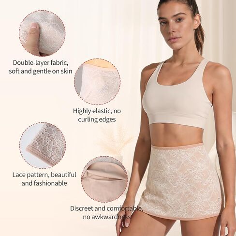 DERAYMI Ostomy Support Garments, Ostomy Wrap Colostomy Bag Covers, Hernia Ostomy Belt for Women Ostomy, Illeostomy, Colostomy, illeostomy, Urostomy Bag Covers (Nude Colored Lace, Large) in Kuwait