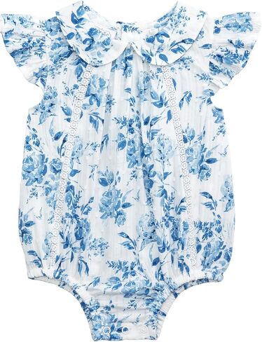 Mud Pie Baby Girls' Mud Pie Baby Girl Floral Bubble in Kuwait