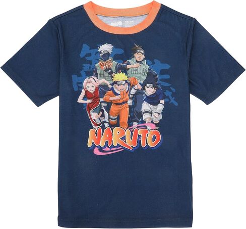 Bioworld Naruto Group Shot Boy's 4-Pack Pajama Set in Kuwait