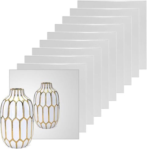 shopPOPdisplays - Pack of 10-4" x 4" Square Acrylic Mirror – Acrylic Mirror - Lightweight Display Mirror for Retail Displays & DIY Projects in Saudi Arabia