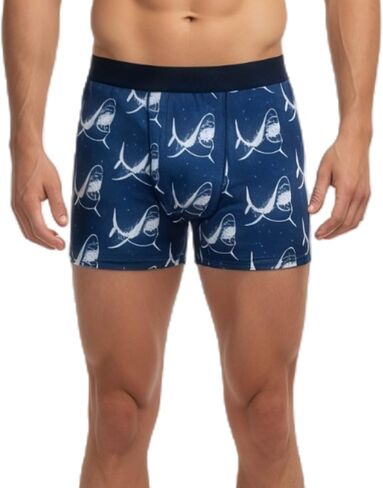 Men's Boxer Briefs Funny Moisture-Wicking Tagless Comfort with Novelty Colorful Prints Holiday Underwear in Saudi Arabia