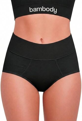 Bambody Absorbent Period Panties - Bamboo Rayon - Leakproof Period Underwear for Women and Teens - All-Day Long Protection in Saudi Arabia