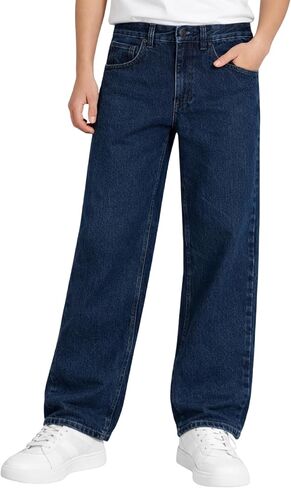 Volcom Boys Jeans - Regular Fit Pull On Denim Jeans for Boys - 5-Pocket Style Fashion Kids Pants for School & Casual Wear in Kuwait