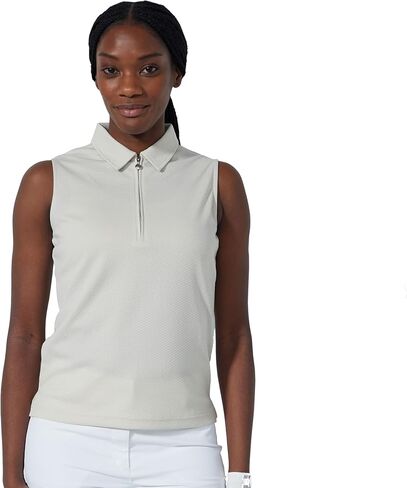 Daily Sports Peoria Womens Sleeveless Golf Polo - Raw/L in Saudi Arabia