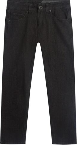 Volcom Boys Jeans - Regular Fit Pull On Denim Jeans for Boys - 5-Pocket Style Fashion Kids Pants for School & Casual Wear in Kuwait