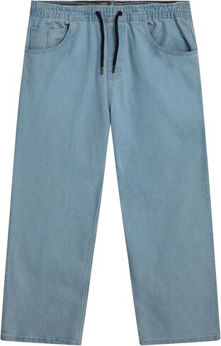 Volcom Boys Jeans - Regular Fit Pull On Denim Jeans for Boys - 5-Pocket Style Fashion Kids Pants for School & Casual Wear in Kuwait
