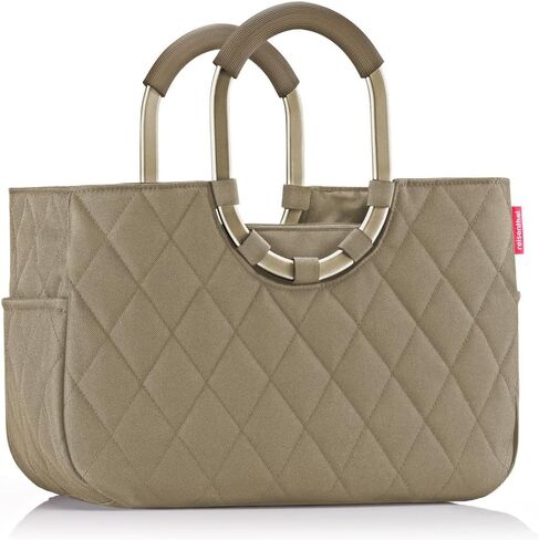 Reisenthel Unisex Loopshopper M Frame Gym Bag, Rhombus Olive, One Size, Sport in Saudi Arabia