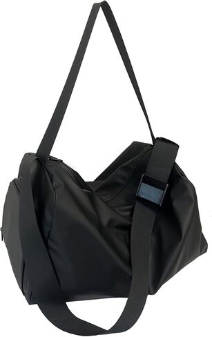 Dry-Wet Separation, Large Capacity, Waterproof, for Men & Women, swimming, and dancing Black Gym Duffle Bag with Separate Shoe Compartment, Adjustable Shoulder Strap, Travel Sports Bag in Saudi Arabia
