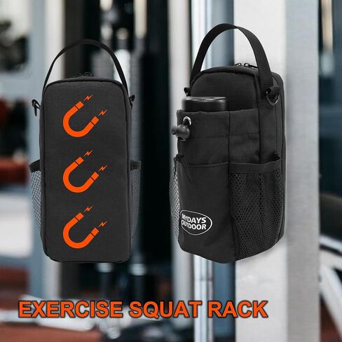Magnetic Gym Bag, Workout Water Bottle Holder with Strong Magnet,Sling Bag for Fitness (Fits 30-40oz Bottles) in Saudi Arabia