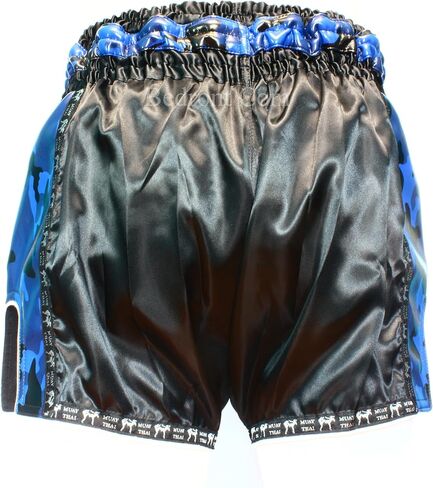 Muay Thai Shorts Retro Fight Kickboxing Men & Women Clothing Martial Arts Training Grappling in Kuwait