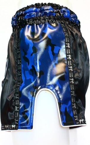 Muay Thai Shorts Retro Fight Kickboxing Men & Women Clothing Martial Arts Training Grappling in Kuwait