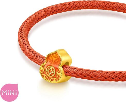 CHOW SANG SANG 999 Gold Charme Fortune 'Hulu' Bottle-gourd Charm Bracelet for Women 17cm 96531C in Kuwait