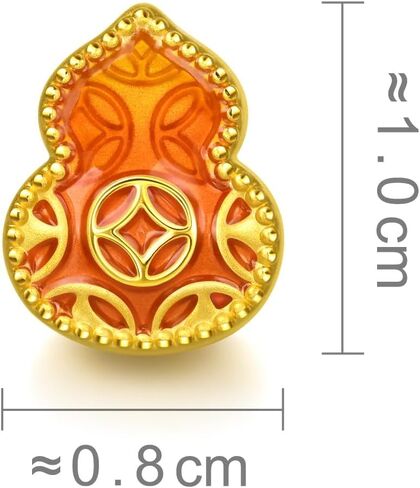 CHOW SANG SANG 999 Gold Charme Fortune 'Hulu' Bottle-gourd Charm Bracelet for Women 17cm 96531C in Kuwait