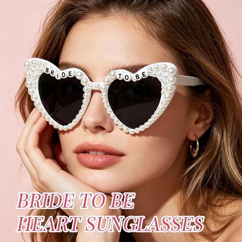 Bride to Be Veil with Sunglasses Bachelorette Party Accessories, Bridal Shower Gifts, Engagement Party Favors for Bride, Wedding Planning Decorations in Saudi Arabia