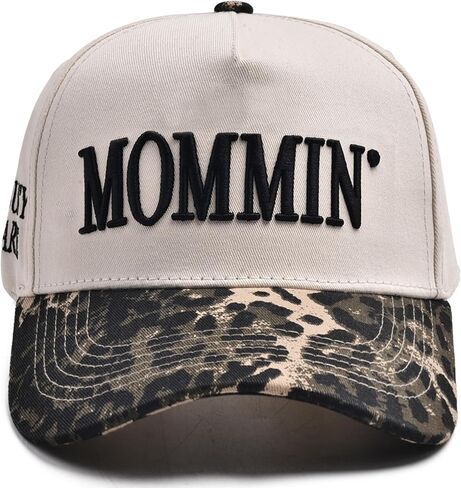 Mommin Trucker Hat for Women-Adjustable Embroidered Mom Baseball Cap Mothers Day Great Gifts for Mom & Women in Kuwait