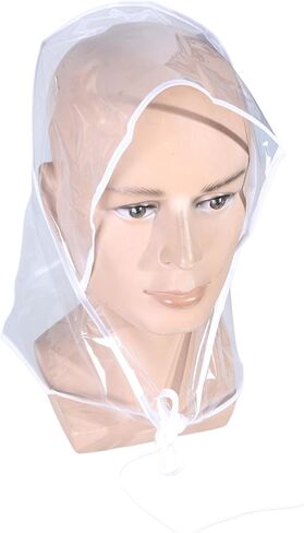 PVC Hooded Rain Cap Hat with Visors and Windproof Water in Saudi Arabia