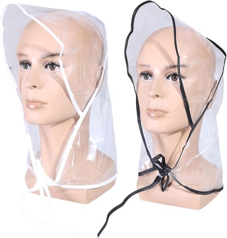 PVC Hooded Rain Cap Hat with Visors and Windproof Water in Saudi Arabia