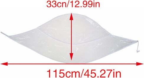 PVC Hooded Rain Cap Hat with Visors and Windproof Water in Saudi Arabia