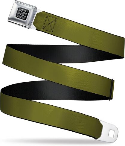 GM General Motors Belt, Seatbelt Buckle, GM Logo Olive in Saudi Arabia