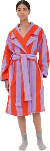 HOMMEY Women's Core Stripe Robe in Saudi Arabia