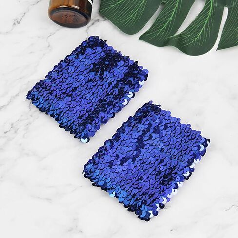 Stylish Stretchy Elastic Arm Sleeves Blingbling Sequins for Costume Women's Cuffs Arm Sleeve with Stunning Sequins in Saudi Arabia