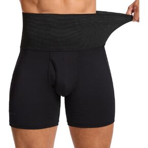 SEXYWG Mens Shapewear Shorts Tummy Control High Waist Compression Shorts Belly Slimming Underwear Leg Shaper Boxer Briefs in Kuwait
