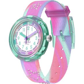 Flik Flak Girl Kids Watch Casual Pink Bio-sourced Quartz Waterproof FLIP IT Pink! in Kuwait