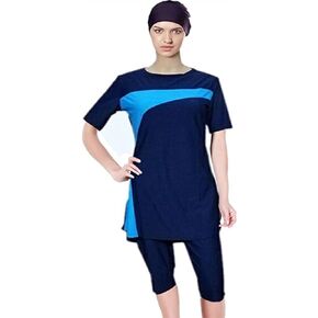Muslim Swimsuit Modest Swimsuits Islamic Swimsuits Swimwear Maillot Short Sleeve Women Swimsuit Islam in Saudi Arabia