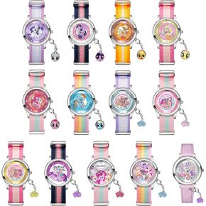Official My Little Pony Blind Box Watch for Girls, Mystery Collectible Kids Watch Featuring Rarity, Pinkie Pie, Twilight Sparkle, Analog Girls Wrist Watch for Age 5-18, Creative Birthday Gift in Kuwait