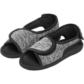 ITODA Diabetic Sandals for Men Extra Wide Diabetic Slippers Women's Edema Open Toe Shoes for Swollen Feet Arthritis in Saudi Arabia