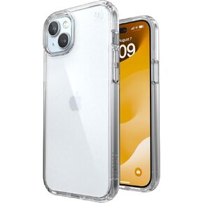 بقع Clear iPhone 15 Pro Case - حماية إسقاط - مقاومة للخدش ، مقاومة للأصفر ، حالة هاتف 6.1 بوصة - presidio clear/clear in Kuwait