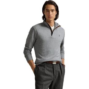 POLO RALPH LAUREN Luxury Jersey Quarter-Zip Pullover in Kuwait