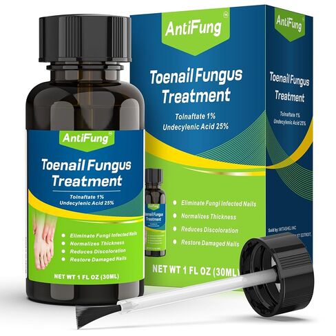 Toenail Fungus Treatment Extra Strength – Maximum OTC with 25% Undecylenic Acid – for Thick, Nail Strengthener and Growth, for Broken, Discolored Nail & Ingrown Toenail, 30ml in Saudi Arabia
