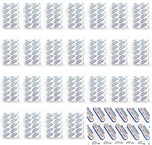 2000cc 50 Packs Food Grade Oxygen Absorbers - 2 Packs x 1 Vacuum Bag for Long Term Food Freshness - O2 Absorber for Canning & Preserving in Saudi Arabia