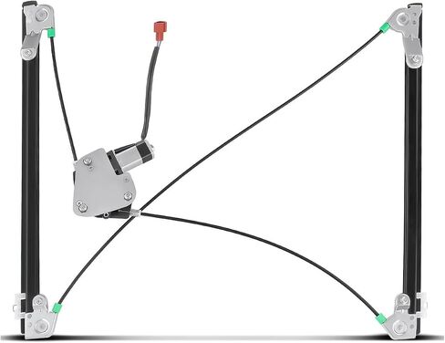 YHTAUTO Front Power Window Regulator Driver Side with 2-Pin Motor Assembly for Chrysler Town and Country & Dodge Caravan/Grand Caravan & Plymouth Voyager/Grand Voyager 1996-2000 in Saudi Arabia