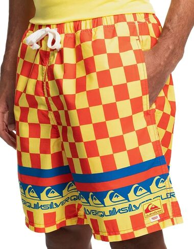 Quiksilver x Stranger Things The Echo Beach Volley Shorts Red in Kuwait