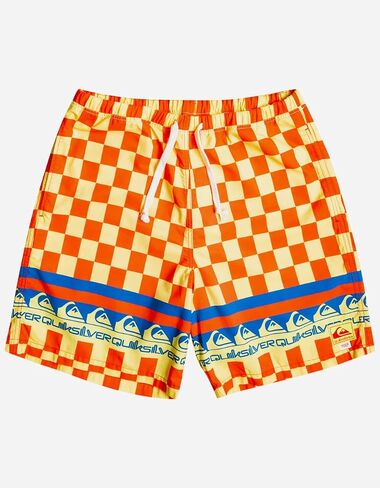 Quiksilver x Stranger Things The Echo Beach Volley Shorts Red in Kuwait