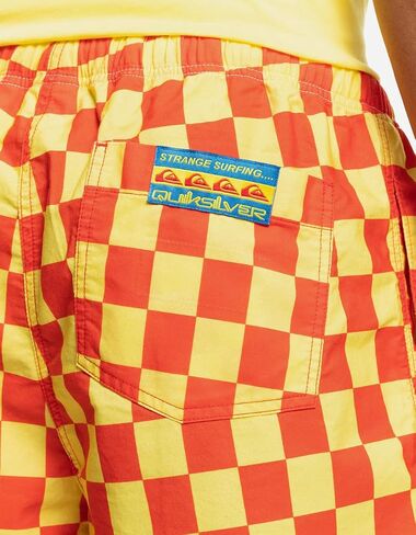 Quiksilver x Stranger Things The Echo Beach Volley Shorts Red in Kuwait