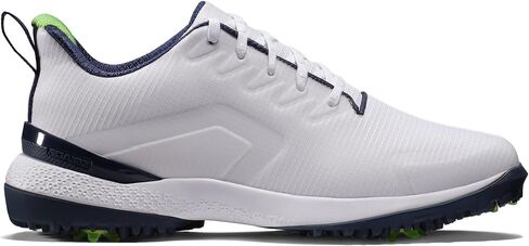 SQAIRZ SPEED2 Mesh Mens Spiked Golf Shoes Breathable | Water-Repellent Mesh Golf Shoes for Men with Wide Toe Box | Lightweight Athletic Golf Shoes for Summer with Replaceable Softspikes in Kuwait