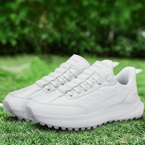 Golf Shoes Men Spikeless No-Slip Lightweight Quick Entry Heel Outdoor Sneakers in Kuwait