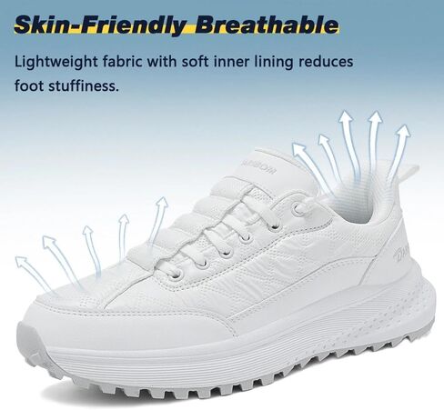 Golf Shoes Men Spikeless No-Slip Lightweight Quick Entry Heel Outdoor Sneakers in Kuwait