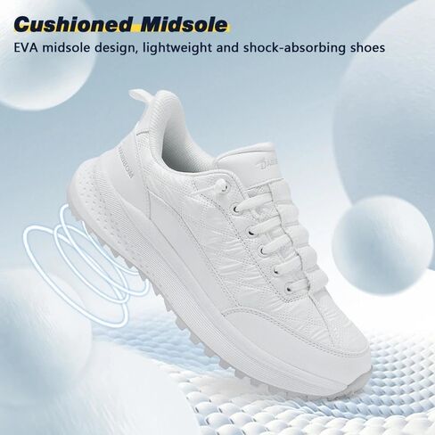 Golf Shoes Men Spikeless No-Slip Lightweight Quick Entry Heel Outdoor Sneakers in Kuwait