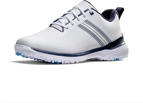 SQAIRZ Limited Edition Leather NF1990MO Mens Golf Shoes, Designed by Sir Nick Faldo, Includes Autograph Photo, Golf Shoes Men, Designed for Balance & Performance, Replaceable Spikes in Kuwait