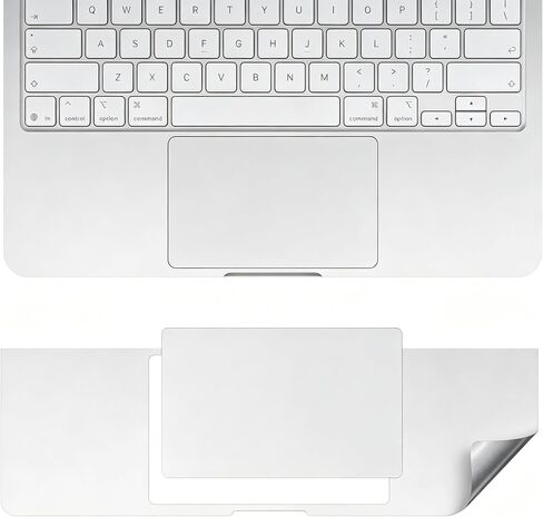 Palm Rest Skin for 2026 MacBook Neo 13 inch Laptop with A18 Pro Chip A3404, MacBook Neo Accessories Wrist Rest Protective Skin Cover Scratch Resistant(Silver) in Saudi Arabia