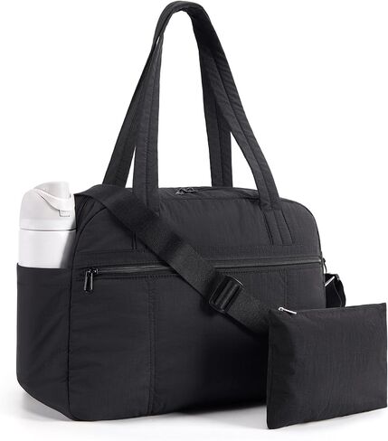LIGHT FLIGHT Personal Item Travel Bag, Lightweight Gym Bag for Women, 20L Weekender Bag with Toiletry Pouch, Carry on Overnight Dance Bag, Camel in Saudi Arabia
